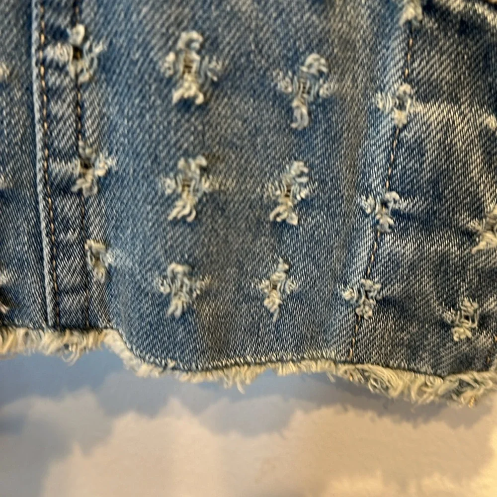 “Tribal Jeans” Ladies Denim Star Pattern Jacket-NWT - Picture 10 of 11